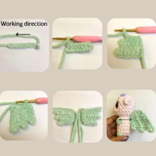 Hatching Baby Dragon & Eggs-Crochetwonderlaand